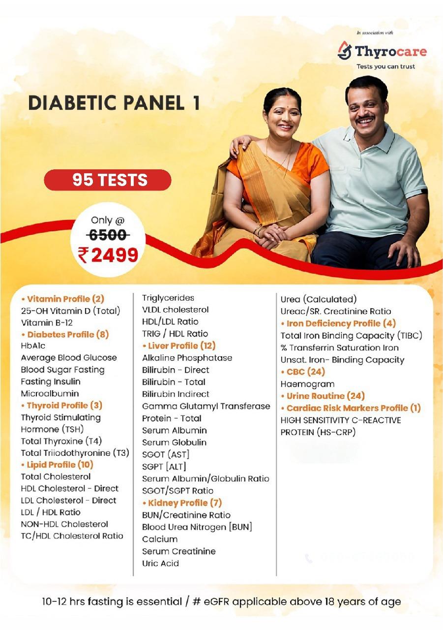 DIABETIC PANEL 1